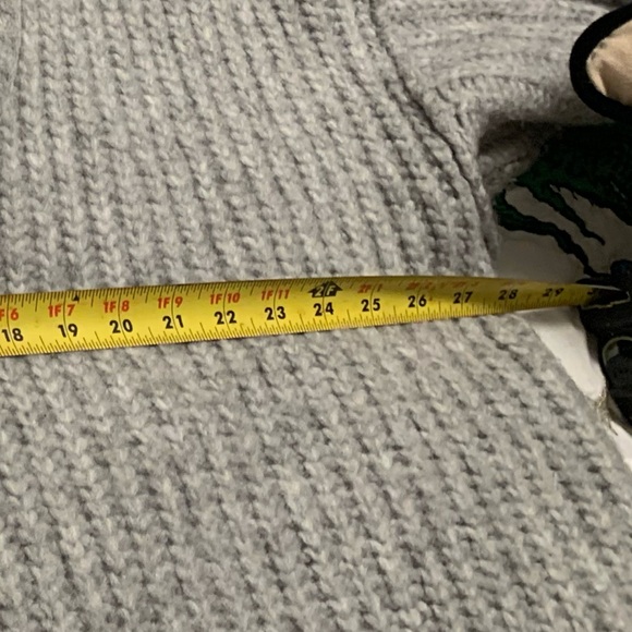 Free People Light Gray Blue Bell Sweater - Picture 7 of 7